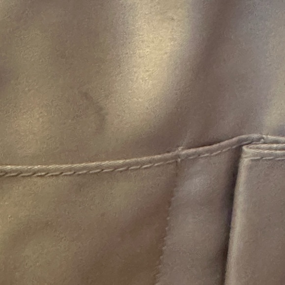 Coach Kristin Large Embossed Expandable Croc Crossbody Tote Denim Blue 16795 - Picture 15 of 16